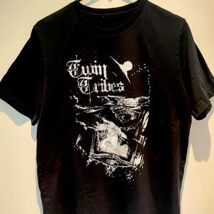 Twin Tribes concert t-shirt.